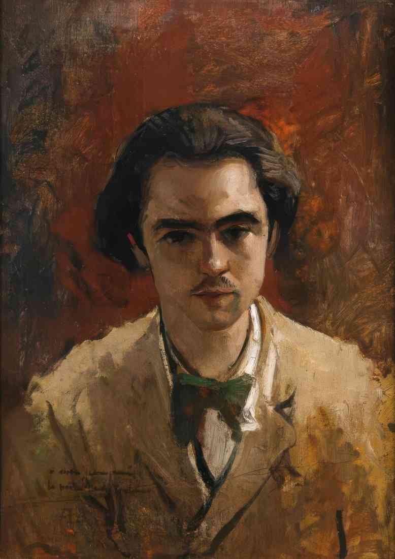 Gustave Courbet portrait of paul verlaine 2 A4 Photo Print