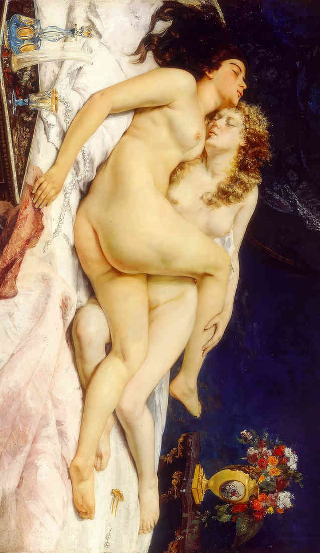 Gustave Courbet the sleepers
