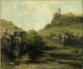 Gustave Courbet the source at ornans 1873 Art A4 Photo Print