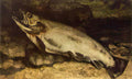 Gustave Courbet the trout 1872 Art A4 Photo Print