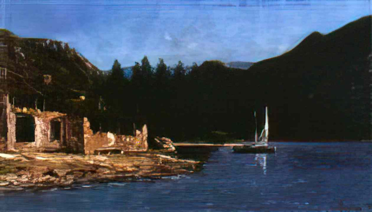 Gustave Courbet the white sail 1877 Art A4 Photo Print
