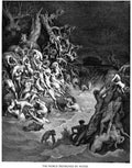 Gustave Dore Bible Gallery 008 Vintage Illustration A4 Photo Print