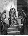 Gustave Dore Bible Gallery 057 Vintage Illustration A4 Photo Print