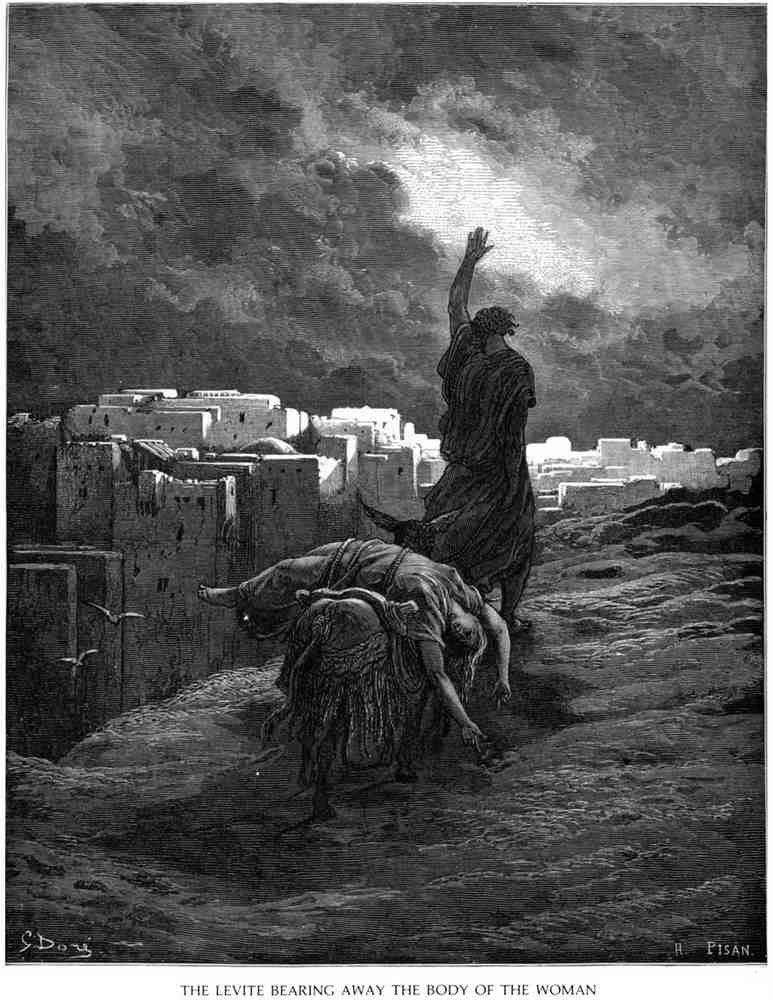 Gustave Dore Bible Gallery 070 Vintage Illustration A4 Photo Print