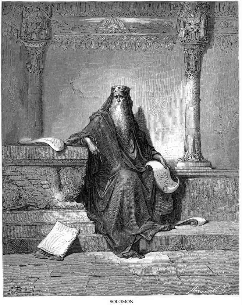 Gustave Dore Bible Gallery 095 Vintage Illustration A4 Photo Print
