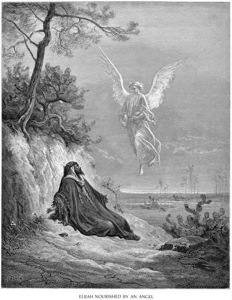 Gustave Dore Bible Gallery 099 Vintage Illustration A4 Photo Print