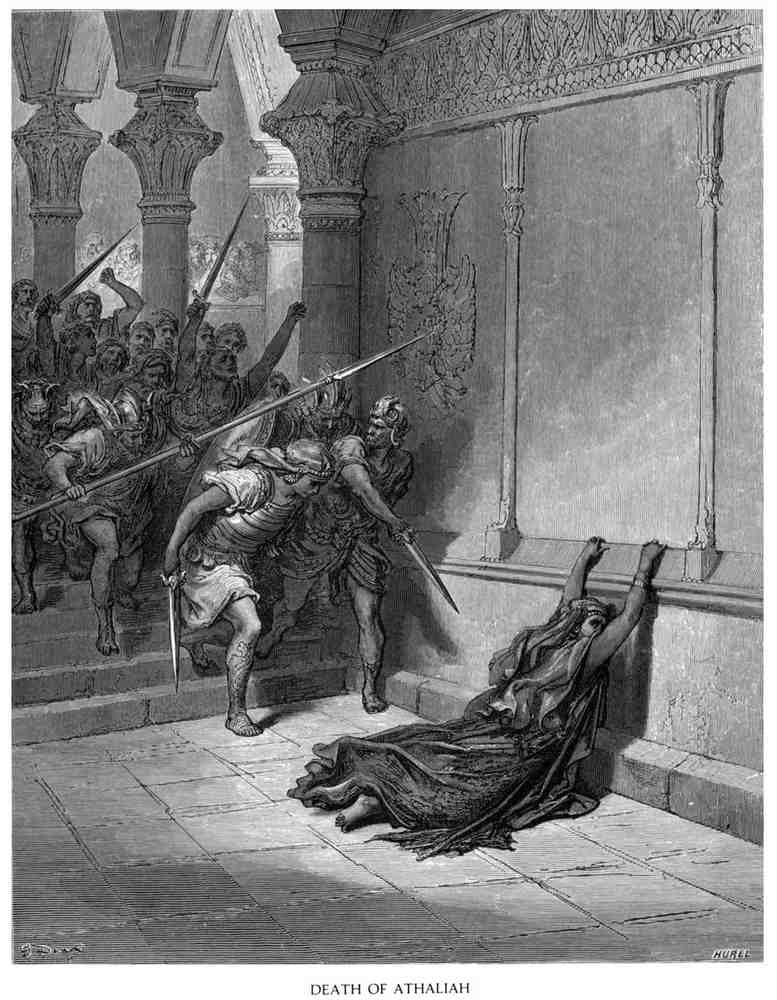 Gustave Dore Bible Gallery 109 Vintage Illustration A4 Photo Print