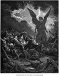 Gustave Dore Bible Gallery 114 Vintage Illustration A4 Photo Print