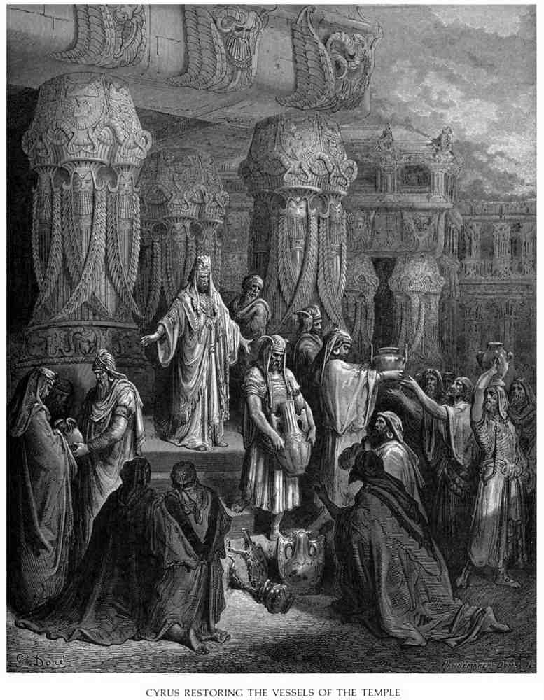 Gustave Dore Bible Gallery 132 Vintage Illustration A4 Photo Print