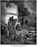 Gustave Dore Bible Gallery 136 Vintage Illustration A4 Photo Print