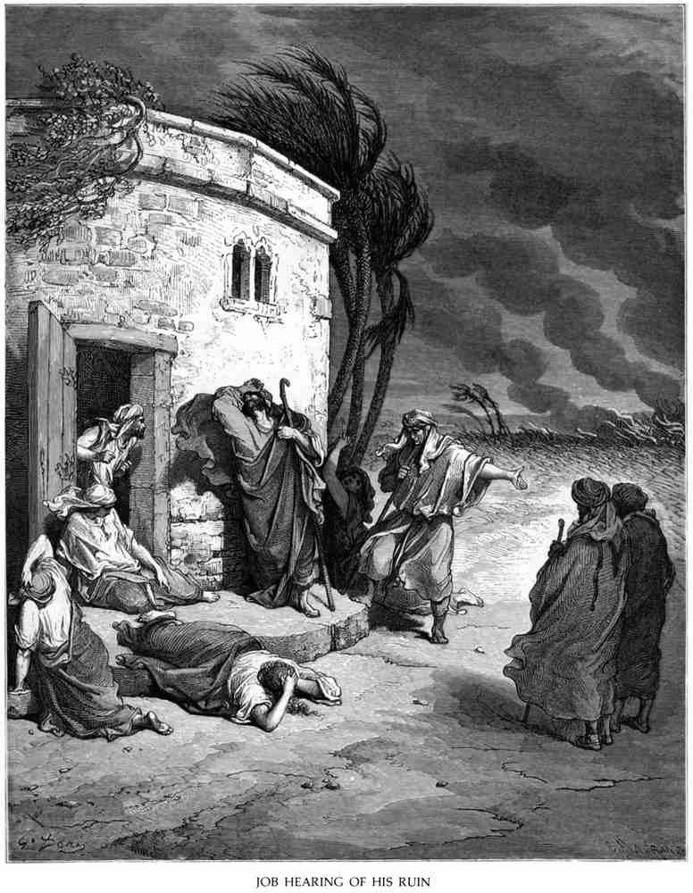 Gustave Dore Bible Gallery 138 Vintage Illustration A4 Photo Print