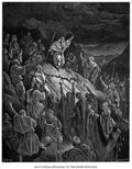 Gustave Dore Bible Gallery 152 Vintage Illustration A4 Photo Print