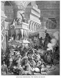 Gustave Dore Bible Gallery 155 Vintage Illustration A4 Photo Print