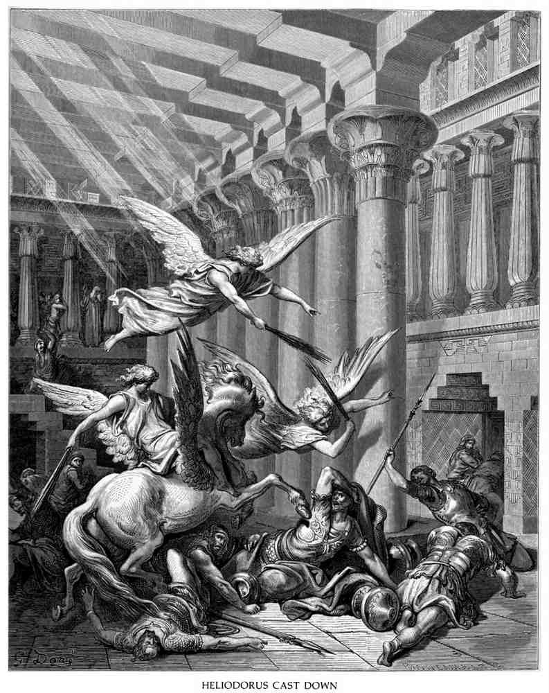 Gustave Dore Bible Gallery 156 Vintage Illustration A4 Photo Print