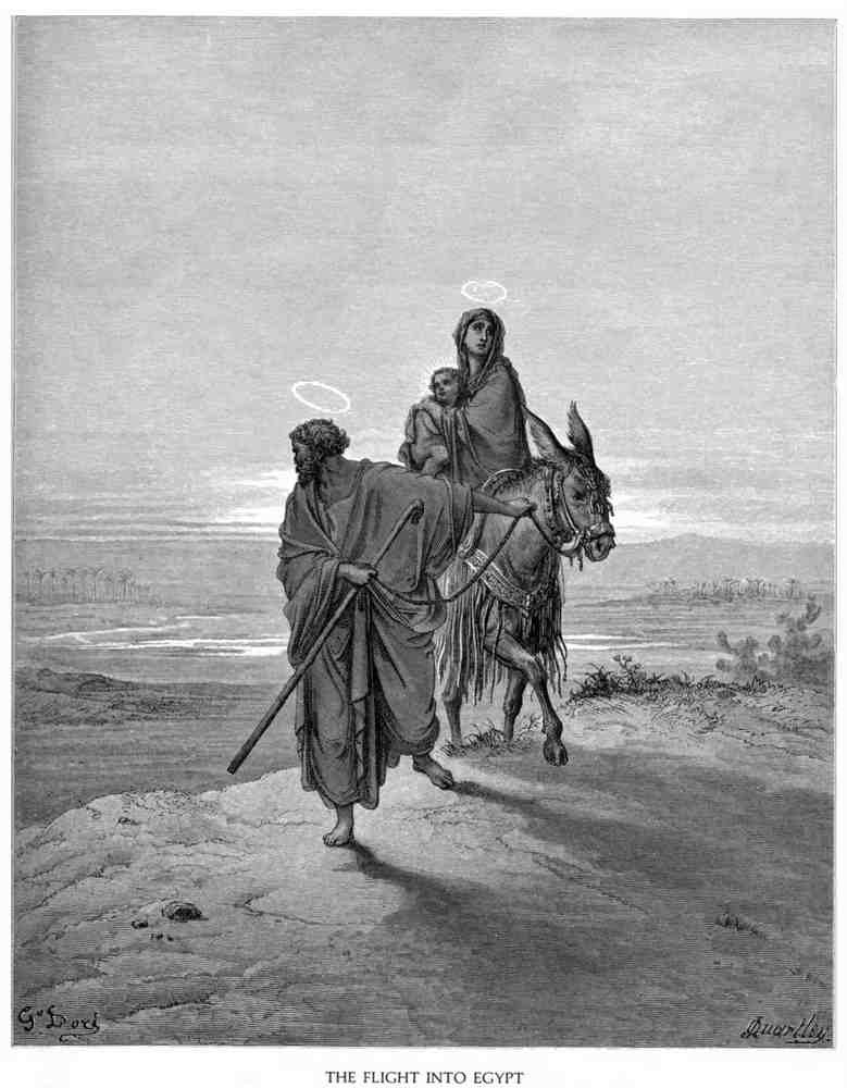 Gustave Dore Bible Gallery 166 Vintage Illustration A4 Photo Print