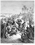 Gustave Dore Bible Gallery 186 Vintage Illustration A4 Photo Print