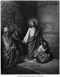 Gustave Dore Bible Gallery 191 Vintage Illustration A4 Photo Print