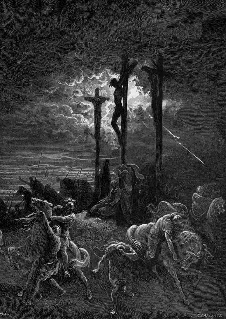 Gustave Dore Bible Gallery 218 CROP A4 Photo Print