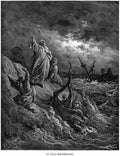 Gustave Dore Bible Gallery 237 Vintage Illustration A4 Photo Print