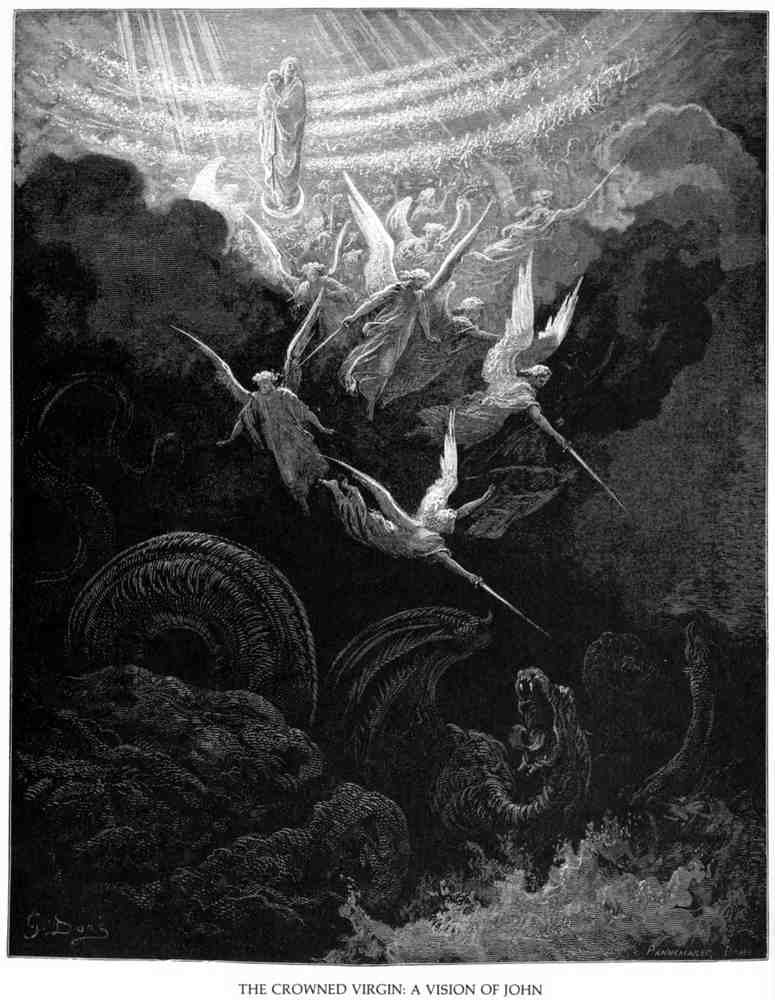 Gustave Dore Bible Gallery 240 Vintage Illustration A4 Photo Print