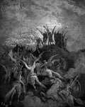 Gustave Dore Crusades Paradise Jaufry 110 Vintage Illustration A4 Photo Print