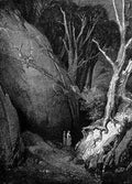 Gustave Dore Divine Comedy 009 Vintage Illustration A4 Photo Print
