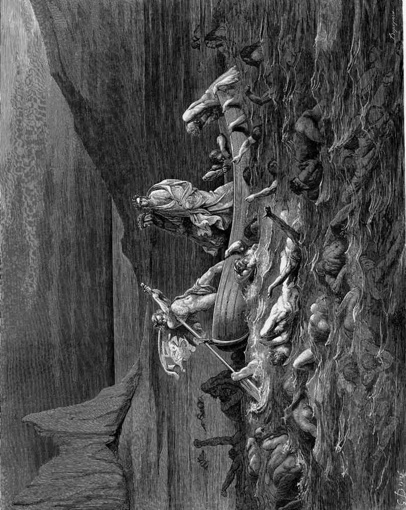 Gustave Dore Divine Comedy 028 Vintage Illustration A4 Photo Print