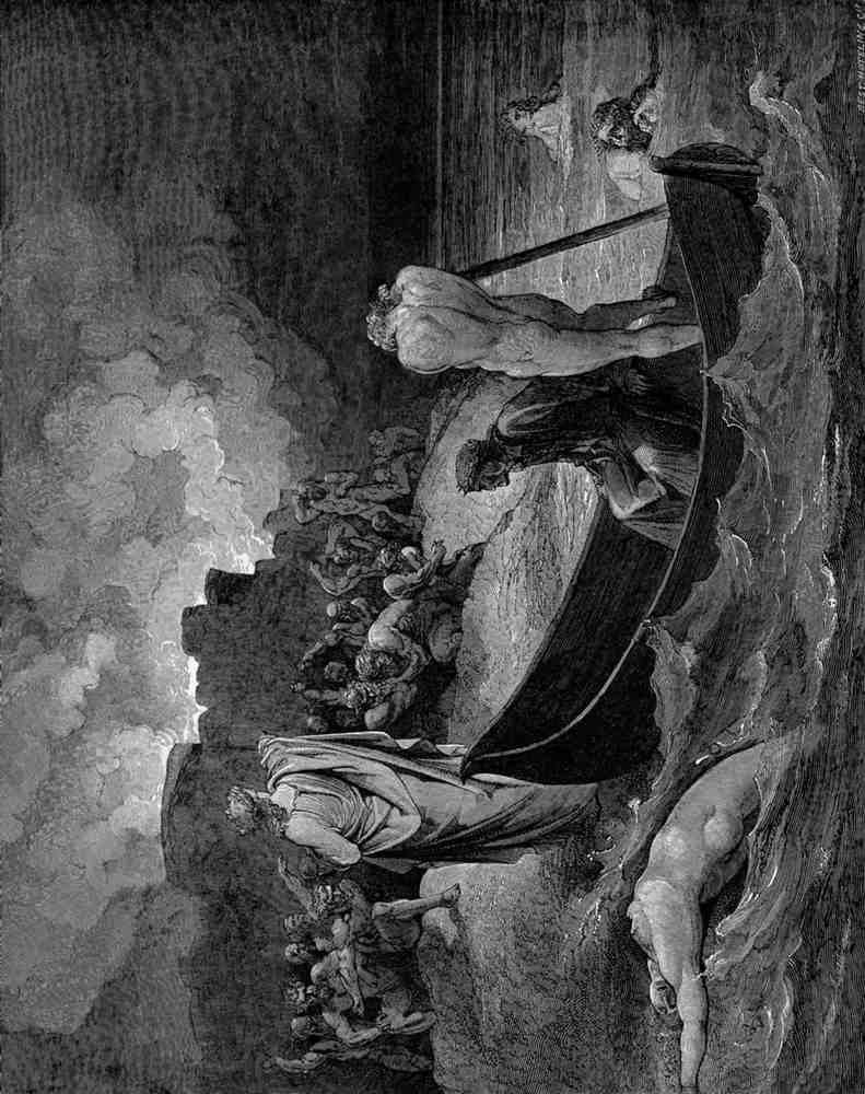 Gustave Dore Divine Comedy 030 Vintage Illustration A4 Photo Print