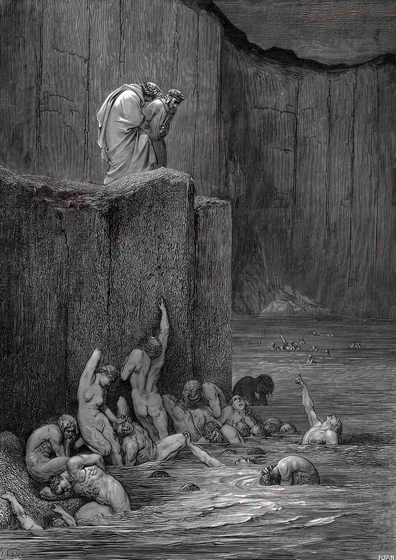 Gustave Dore Divine Comedy 047 A4 Photo Print