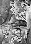 Gustave Dore Divine Comedy 063 Vintage Illustration A4 Photo Print