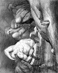 Gustave Dore Divine Comedy 067 Vintage Illustration A4 Photo Print
