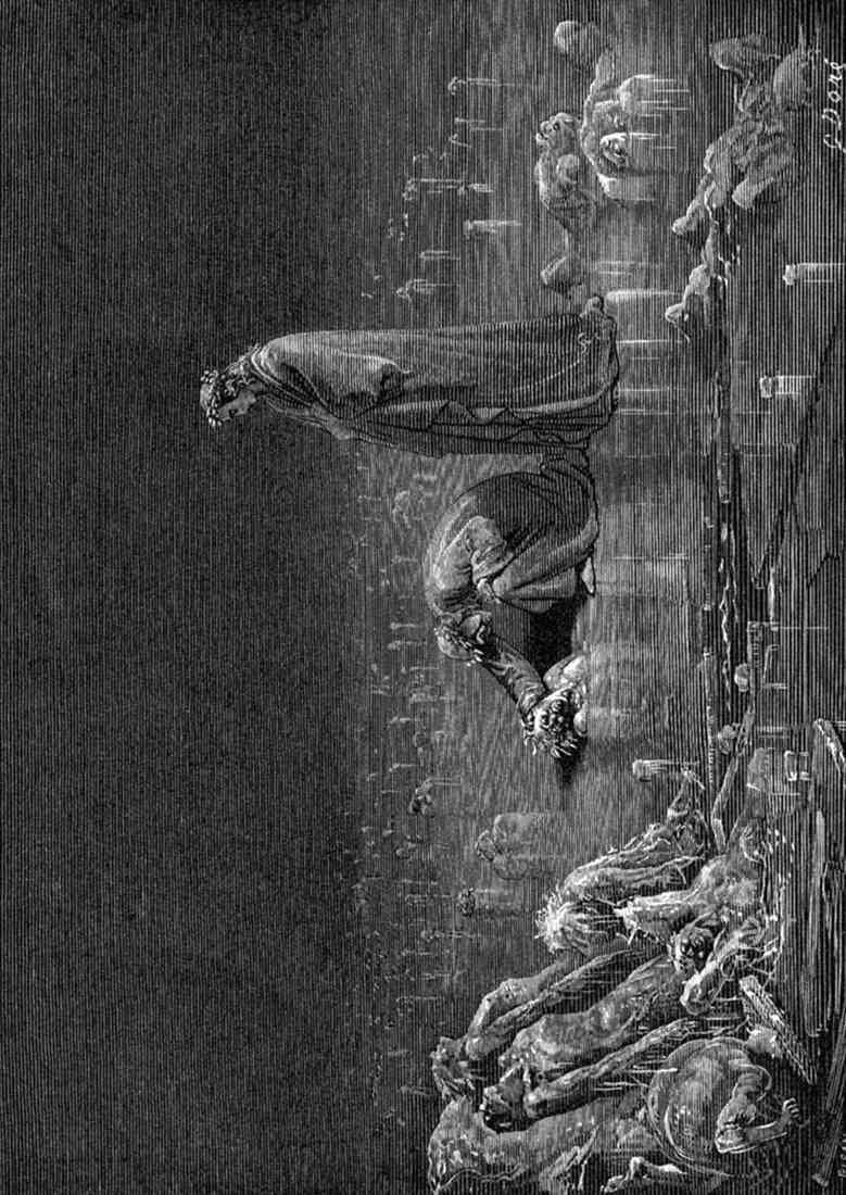 Gustave Dore Divine Comedy 070 A4 Photo Print