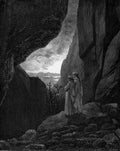 Gustave Dore Divine Comedy 076 Vintage Illustration A4 Photo Print