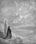 Gustave Dore Divine Comedy 087 Vintage Illustration A4 Photo Print