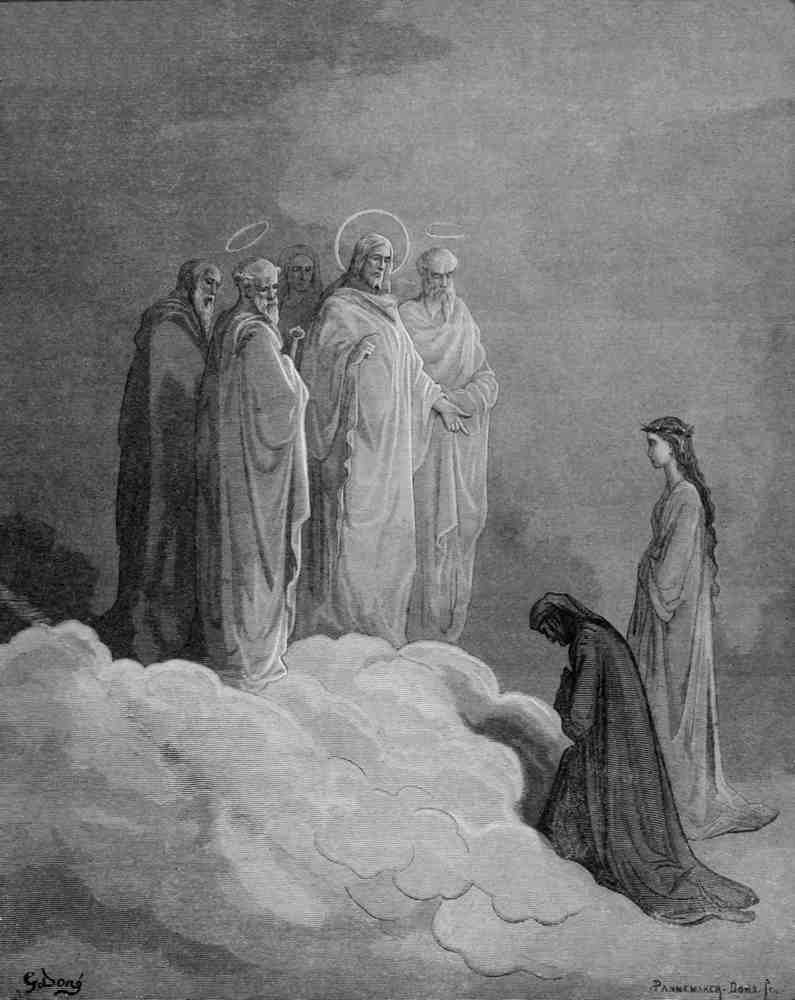 Gustave Dore Divine Comedy 092 Vintage Illustration A4 Photo Print