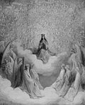 Gustave Dore Divine Comedy 096 Vintage Illustration A4 Photo Print