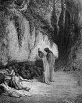 Gustave Dore Divine Comedy 105 Vintage Illustration A4 Photo Print