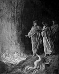 Gustave Dore Divine Comedy 130 Vintage Illustration A4 Photo Print