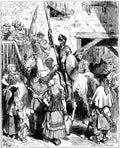 Gustave Dore Don Quixote 019 Vintage Illustration A4 Photo Print