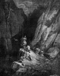 Gustave Dore Don Quixote 028 Vintage Illustration A4 Photo Print