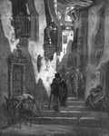 Gustave Dore Don Quixote 035 Vintage Illustration A4 Photo Print