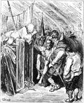 Gustave Dore Don Quixote 053 Vintage Illustration A4 Photo Print