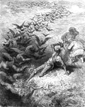 Gustave Dore Don Quixote 076 Vintage Illustration A4 Photo Print