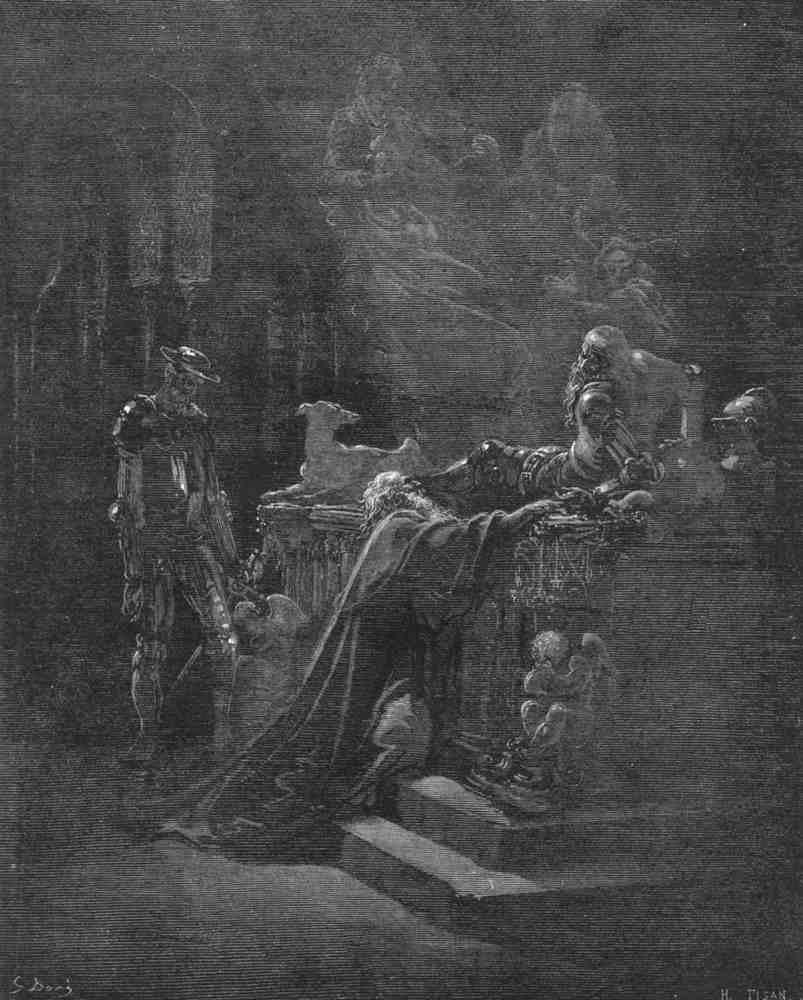 Gustave Dore Don Quixote 078 Vintage Illustration A4 Photo Print