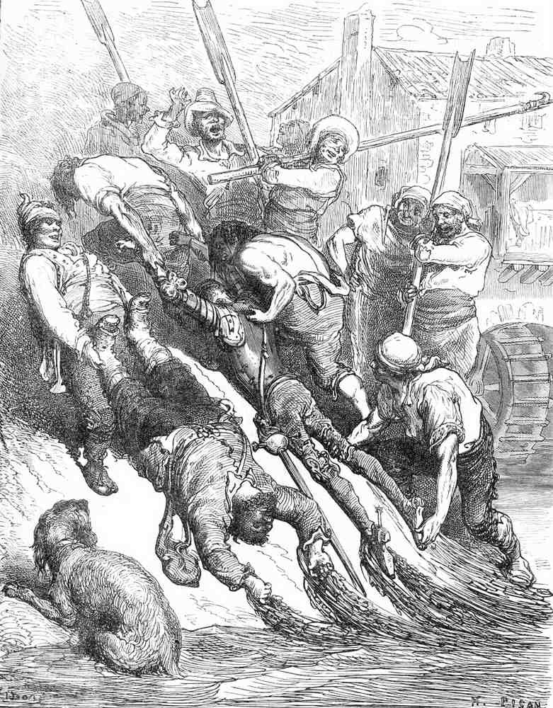 Gustave Dore Don Quixote 083 Vintage Illustration A4 Photo Print