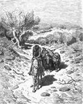 Gustave Dore Don Quixote 112 Vintage Illustration A4 Photo Print