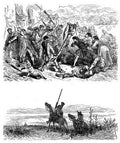 Gustave Dore Don Quixote 146 Vintage Illustration A4 Photo Print