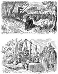 Gustave Dore Don Quixote 166 Vintage Illustration A4 Photo Print