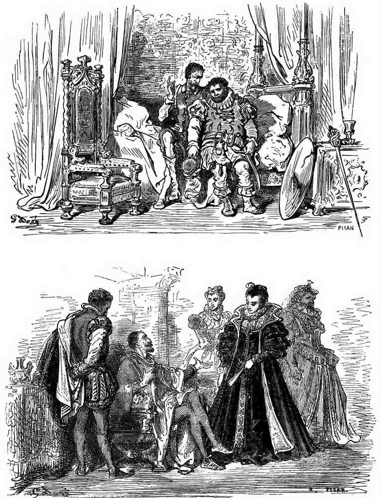 Gustave Dore Don Quixote 174 Vintage Illustration A4 Photo Print