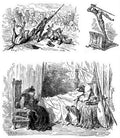 Gustave Dore Don Quixote 189 Vintage Illustration A4 Photo Print